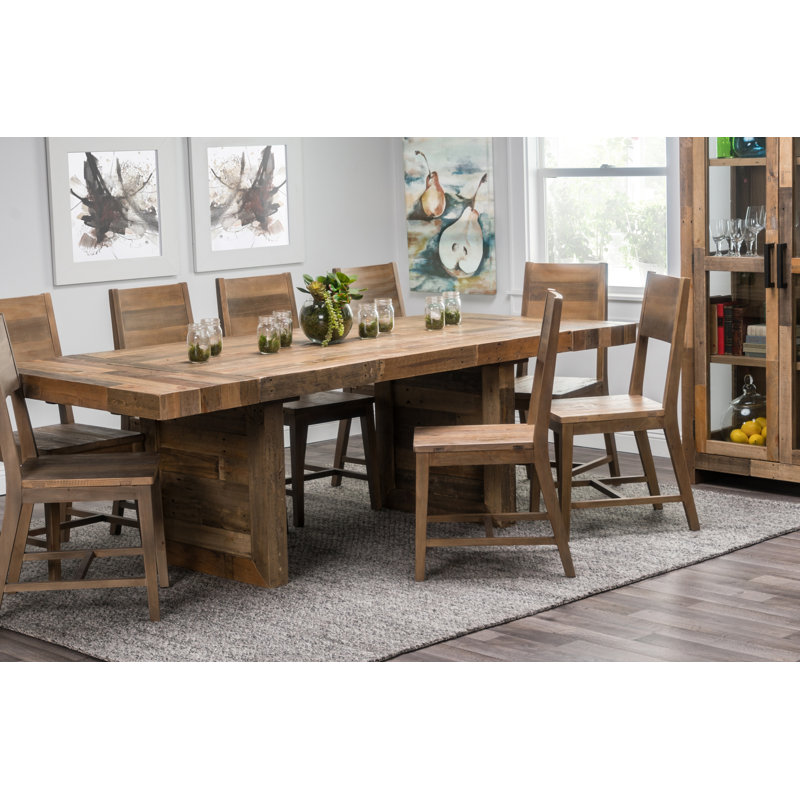 Abbey Extendable Solid Wood Dining Table