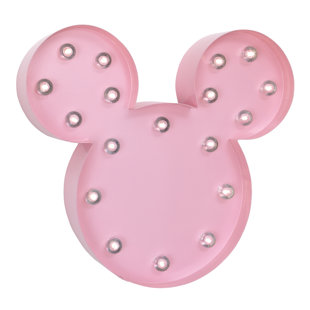 Minnie Mouse Wall Decor Wayfair Minnie Marquee Light Wall Décor