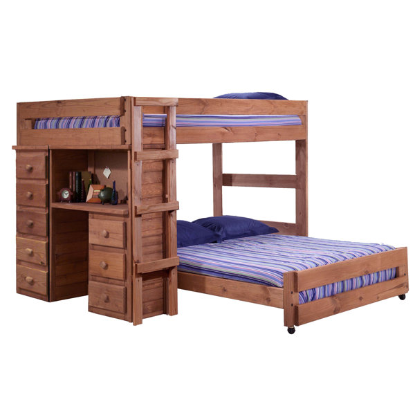 Loft Bed With Desk And Drawers Wayfair