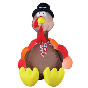 Lighted Thanksgiving Turkey Outdoor Inflatable Lighted Thanksgiving Turkey Outdoor Inflatable