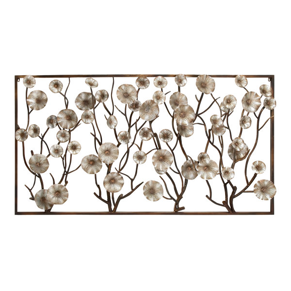 Woodland Imports Mesmerizing Unique Styled Metal Wall Décor & Reviews
