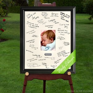 Personalized Gift Laser Engraved Celebrations Baby Signature Picture Frame