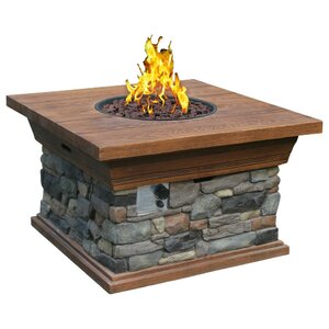 Phat Tommy Yosemite Propane Fire Pit Table