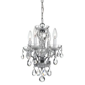 Malpaso 4-Light Crystal Chandelier