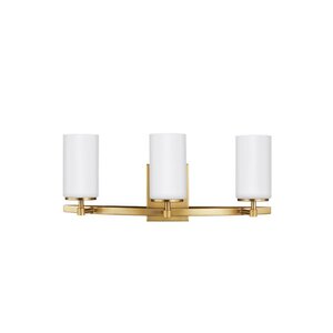 Haworth 3-Light Drum/Cylinder Shade Vanity Light