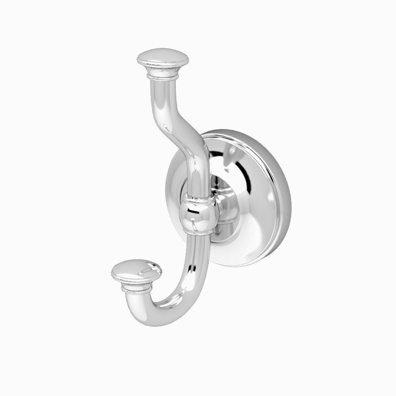 Gatco Tavern Wall Mounted Twin Robe Hook & Reviews Wayfair