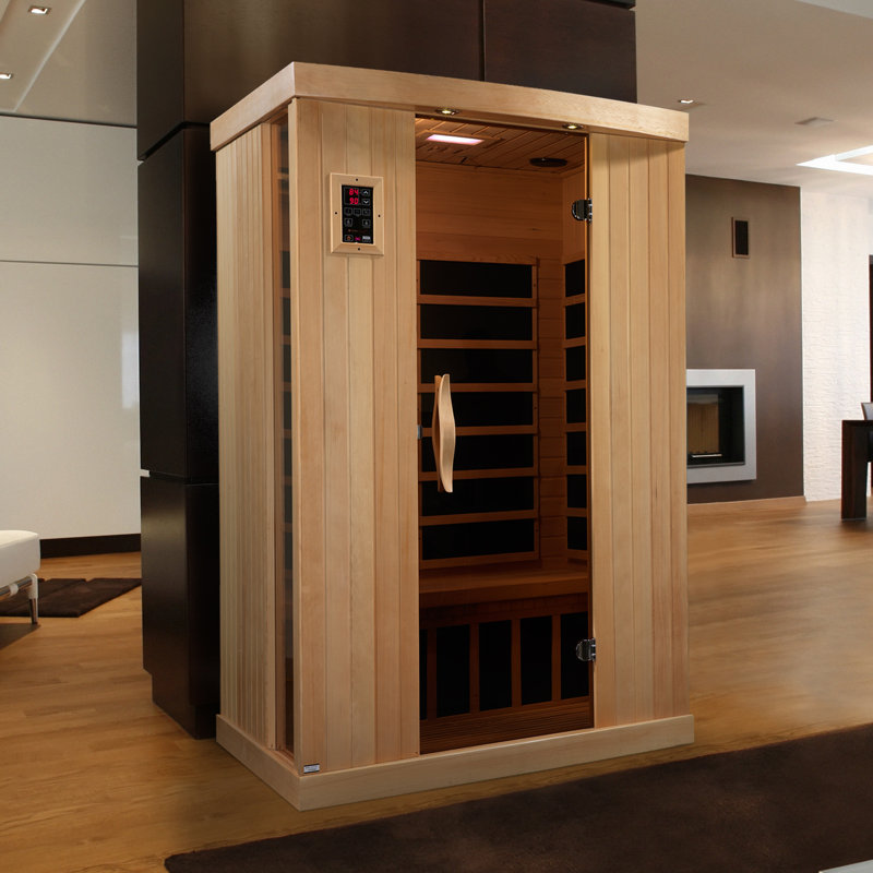 Dynamic Infrared Puretech Low EMF 2 Person FAR Infrared Sauna & Reviews Wayfair