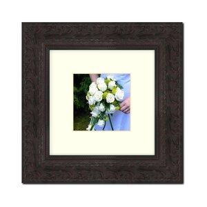 Square Antiqued Solid Wood Picture Frame