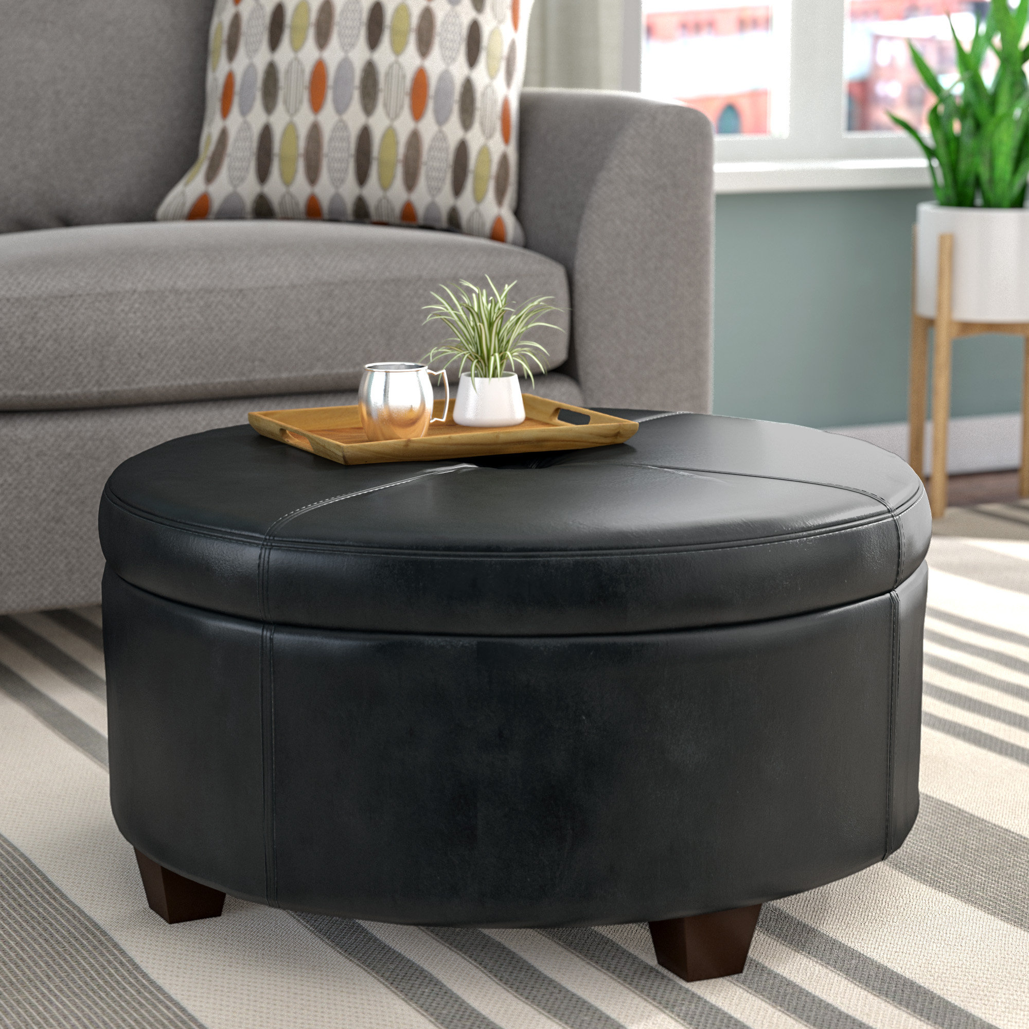 Ottomans Poufs Wayfair Dalila Tail Ottoman
