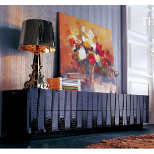 Black Lacquer Tv Stand Wayfair Liza Tv Stand For Tvs Up To 75