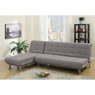 Hide A Bed Sectional Wayfair Goulet Sleeper Sectional