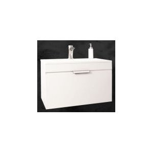 Sanitti 61 cm Wandmontierter Waschtisch Savona mit Armatur