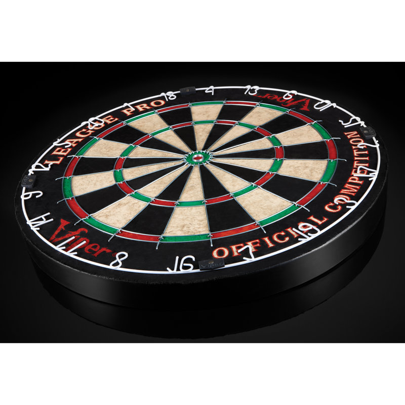 Viper League Pro Steel Tip Starter Kit Bristle Dartboard ...