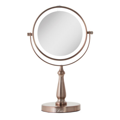 Zadro Next Generation Two Sided Led Lighted Swivel Makeup Shaving Next Generation Two Sided Led Lighted Swivel Makeup Shaving Mirror