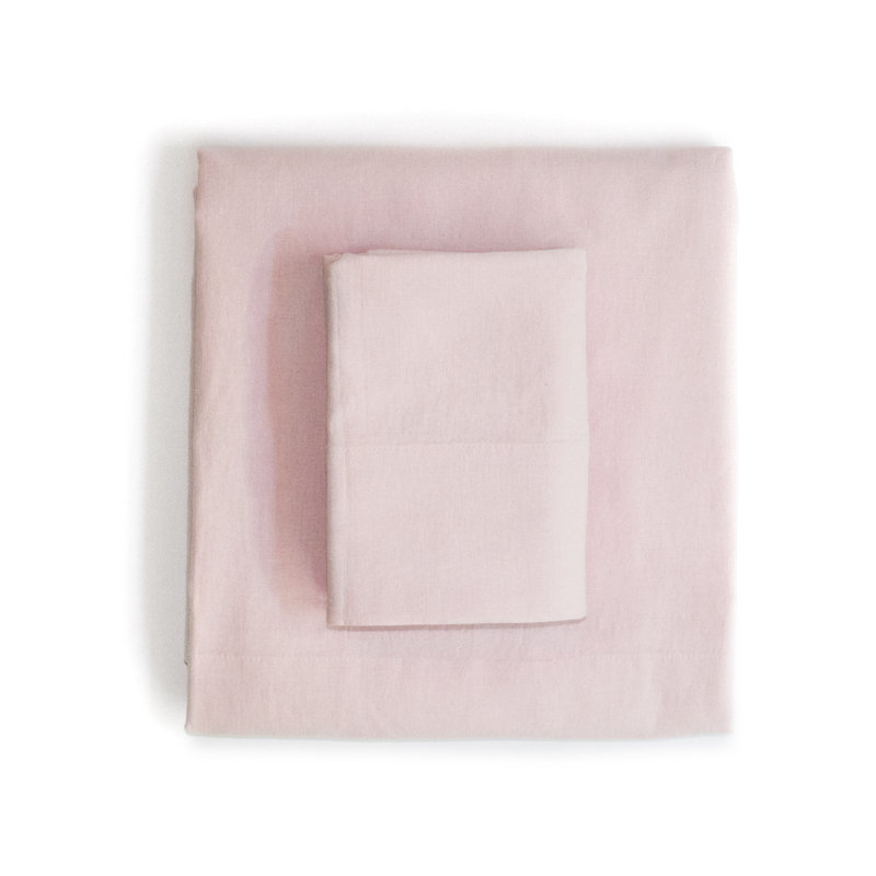 Nine Space Linen & Cotton Sheet Set & Reviews Wayfair