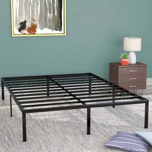 Classic Metal Platform Bed Frame