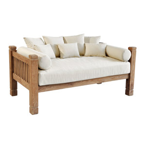 Tahoe Reclaimed Teak Day Bed with Cush..