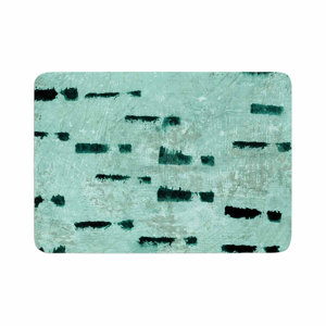 Iris Lehnhardt Texture and Pattern Abstract Memory Foam Bath Rug