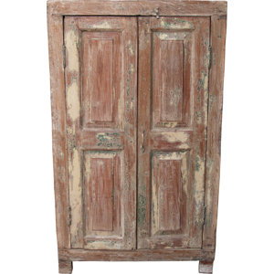 Drehtürenschrank Panna, 128 cm H x 75 cm B x 40 cm T von Caracella