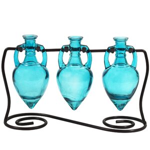 Amphora 3 Recycled Glass Table Vase