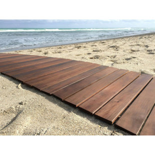 Outdoor Wood Decking Wayfair 36 X 24 Wood Deck Tile In Oiled