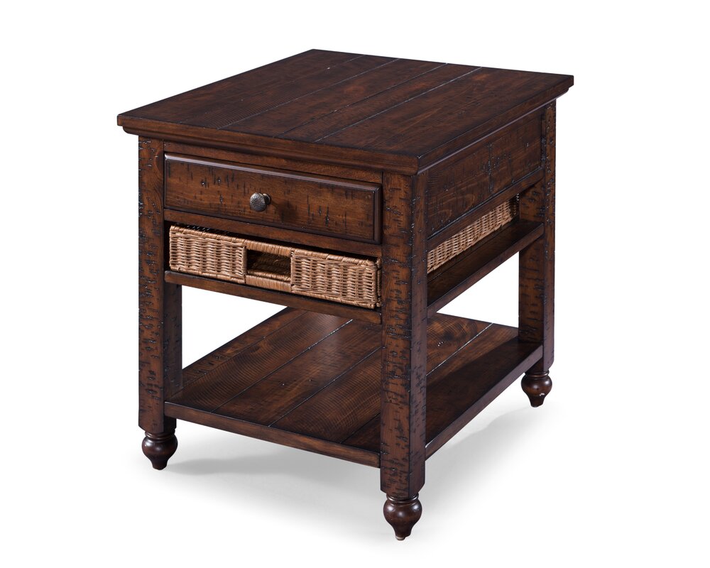  Hebron  End Table Reviews Birch Lane