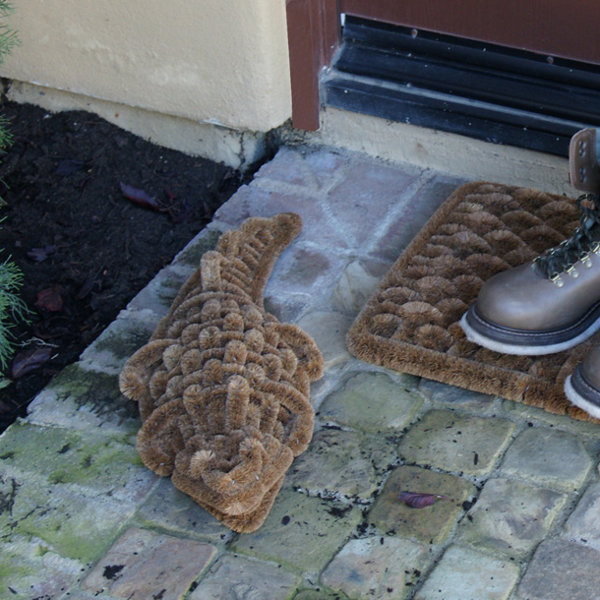 RubberCal, Inc. Ally Alligator Boot Scraper Doormat & Reviews Wayfair
