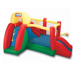 Double Fun Slide 'n Bounce Bouncer