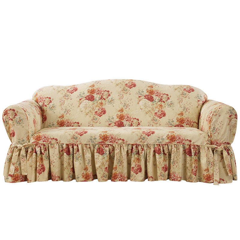 Sure Fit Ballad Box Cushion Sofa Slipcover & Reviews Wayfair