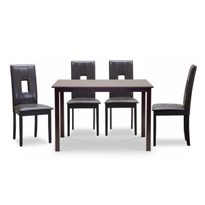 Calla 5 Piece Dining Set by Latitude Run