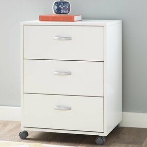 Kristen 3 Drawer Mobile Cabinet