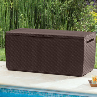Deck Bo Patio Storage You Ll Love Wayfair Capri 80 Gallon Resin Deck Box