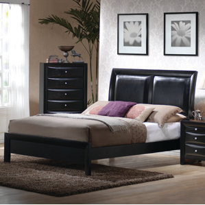 Upholstered Panel Bed by Latitude Run