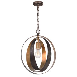 Mason 1-Light Globe Pendant