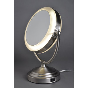 Wall Mounted Lighted Makeup Mirror makeup & shaving mirrors you'll love | wayfair Wall Mounted Lighted Makeup Mirror makeup & shaving mirrors you'll love | wayfair