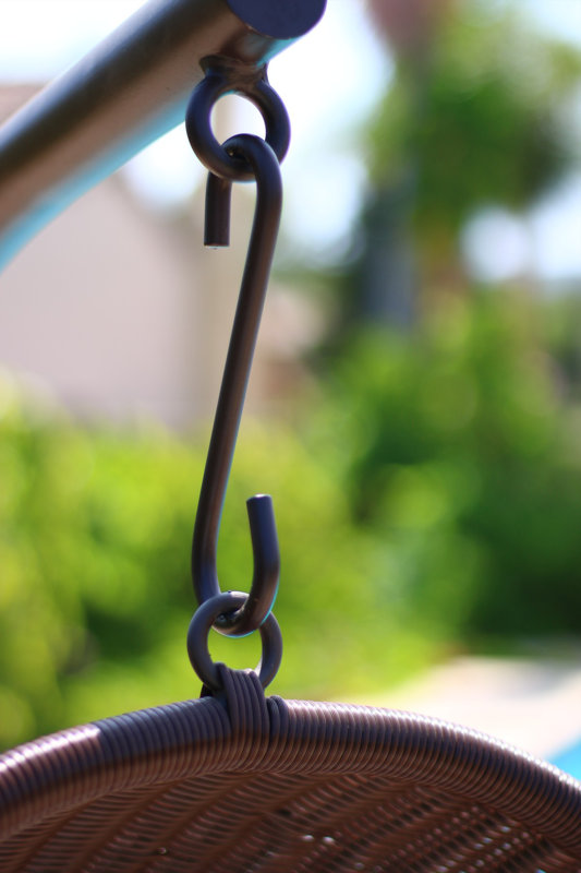 Alpine Alpine PE Wicker Swing Chair with Stand & Reviews Wayfair