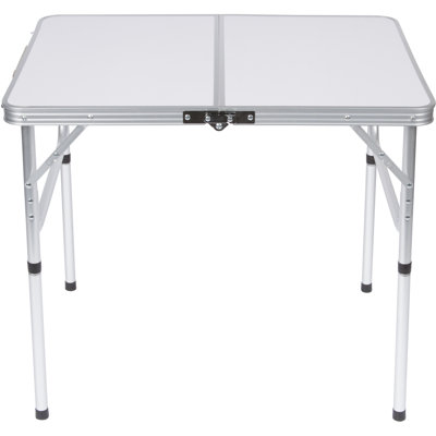 Trademark Innovations Portable Lightweight Folding Table Wayfair 26 7 Rectangular Folding Table