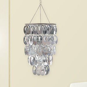 Alisha Posh Room 1-Light Crystal Pendant