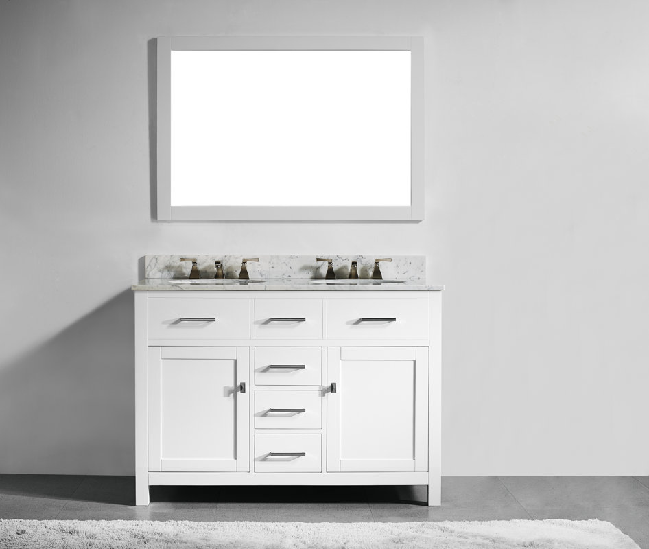 Willa Arlo Interiors Sverre 48 Quot Double Bathroom Vanity Set