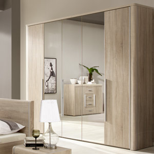 Drehtürenschrank Inishcorker, 217 cm H x 238 cm..