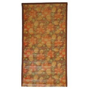 Intersection Floral Medium Brown Area Rug