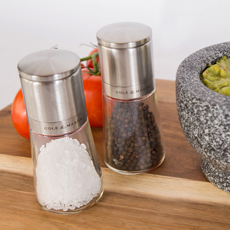 Cole & Mason Clifton 2 Piece Salt and Pepper Mill Set & Reviews ... Cole & Mason Clifton 2 Piece Salt and Pepper Mill Set & Reviews ...
