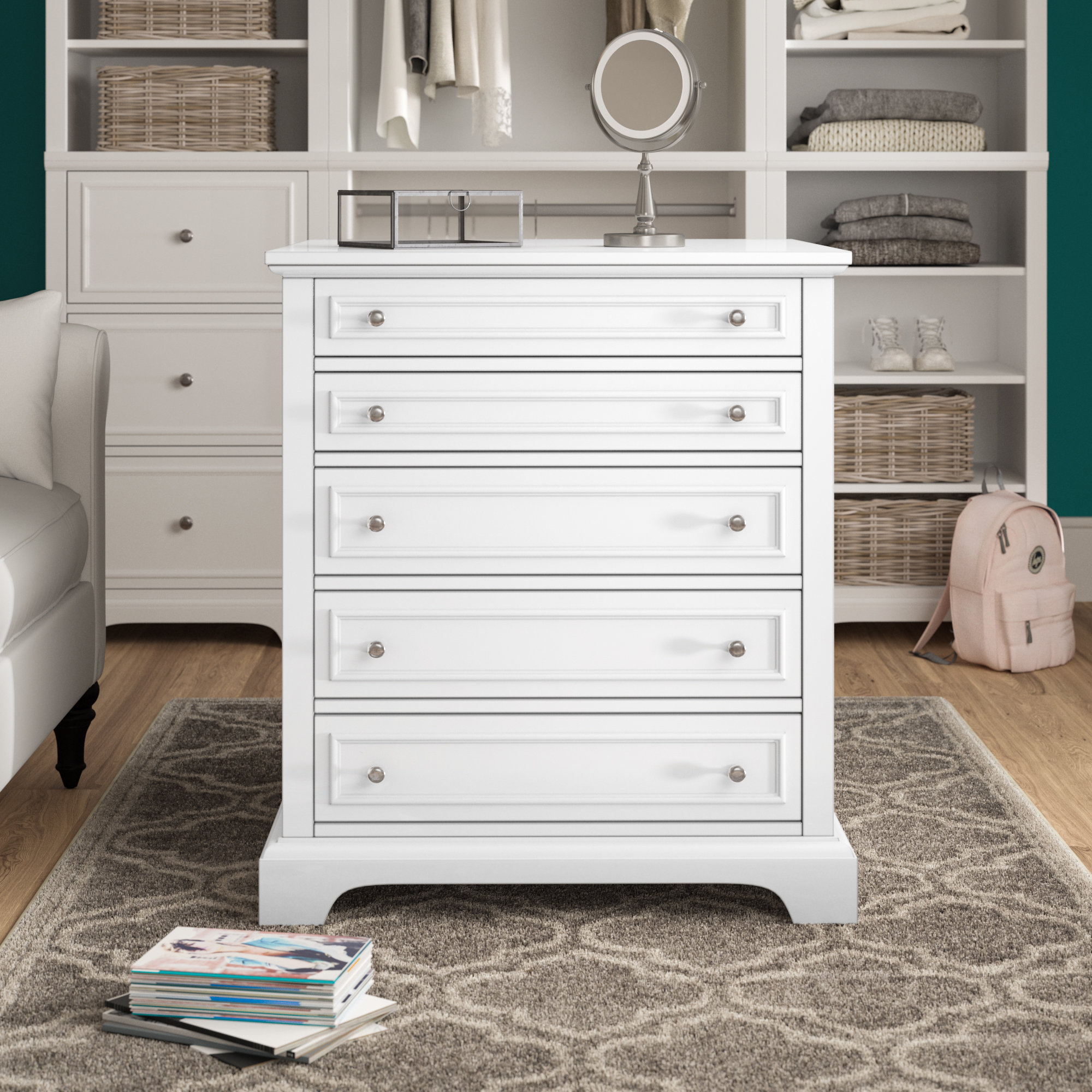 Birch Lane Heritage Parks 30 W Closet Storage Island