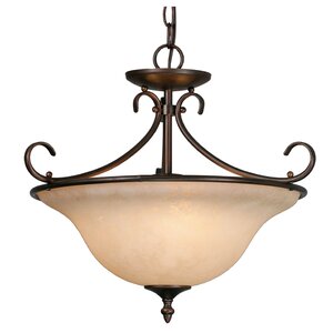 Gaines 3-Light Bowl Pendant