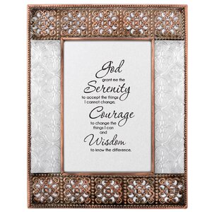 LoveLea Serenity Prayer Picture Frame