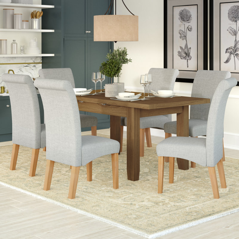 ClassicLiving Essgruppe Berwick mit ausziehbarem Tisch und ...