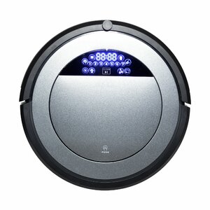 Bagless Robotic Vacuum with Anti-Allergy UV and HEPA Filter