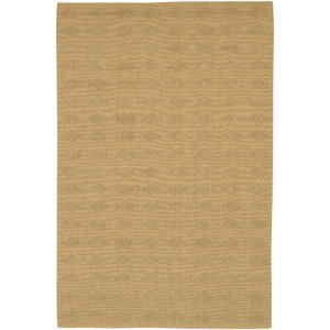 Fayean Contemporary Tan Area Rug