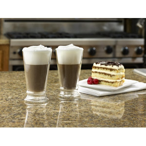 Insulated Glasses 12 oz Latte Cup (Set of 2)