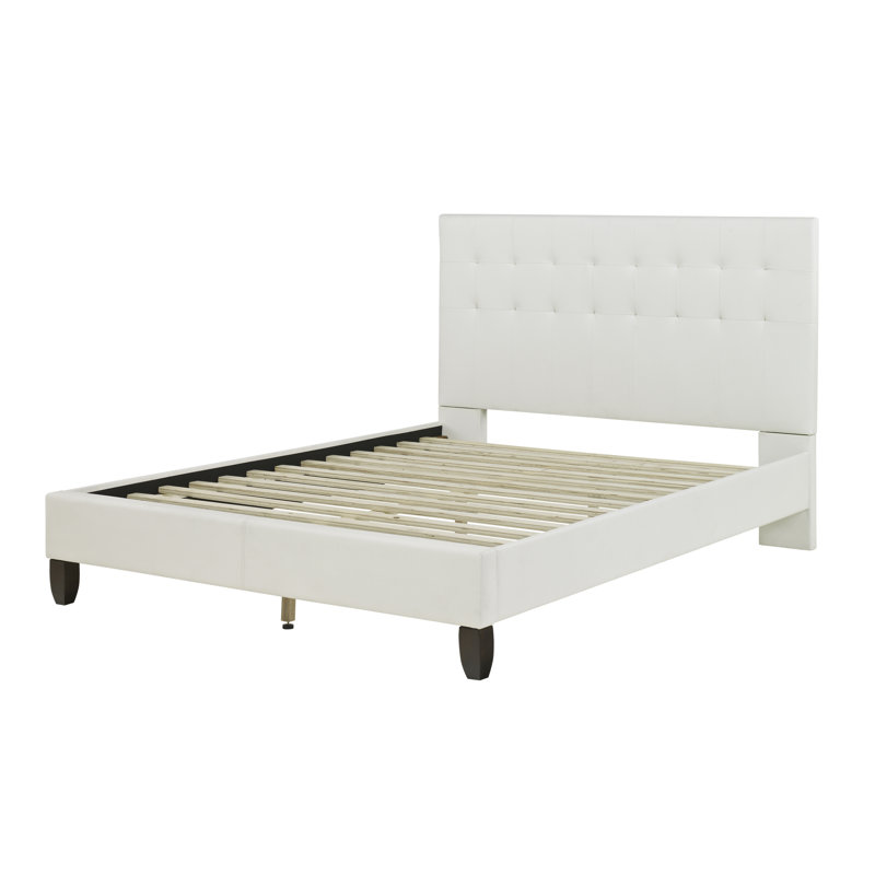 Wrought Studio Cortez Upholstered Platform Bed & Reviews Wayfair